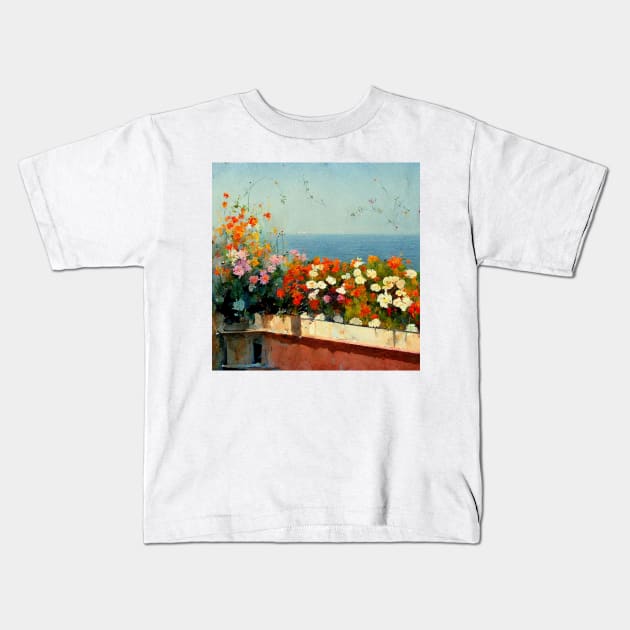 Casa Sol III Kids T-Shirt by hamptonstyle